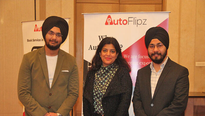 LtoR Harpreet Singh, Founder, Sonia Walia,CFO, Japjot Singh, Co-Founder