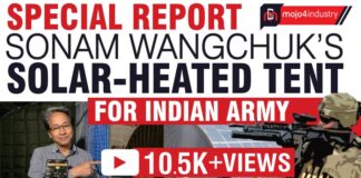 Special Report: Inside Sonam Wangchuk’s Solar-Heated Tent for Indian Army | mojo4industry