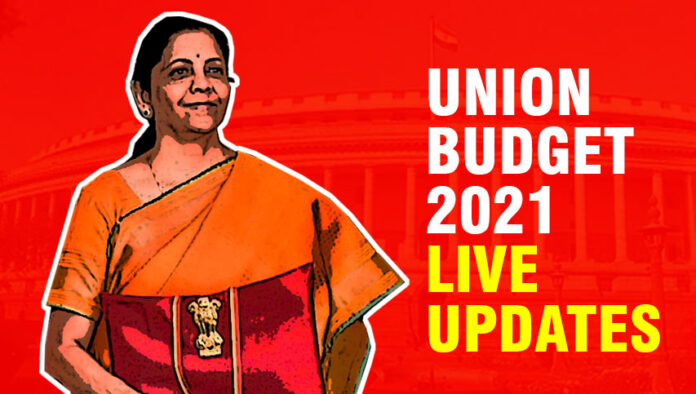 Union Budget 2021 LIVE Updates