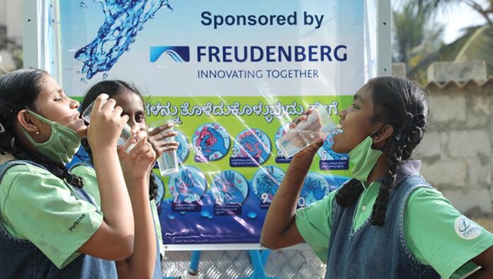 Freudenberg facilitates clean drinking water for over 500 students