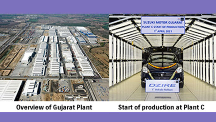 Suzuki’s Gujarat Plant C in India Starts Operation