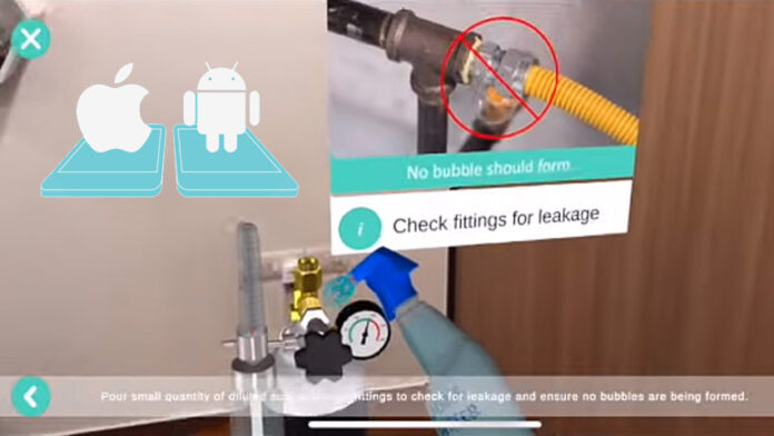 set up oxygen cylinder at home with design techs ar based app