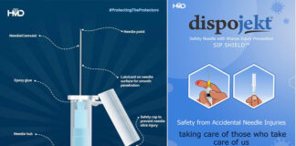 hmd launches single use dispojekt safety needle to prevent injuries