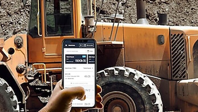 machinemax smart sensor sending real time data to mobile one