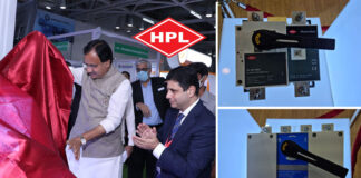 hpl launches new switchgears at renewable energy india expo