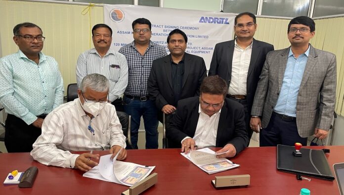 andritz to supply complete electro mechanical equipment for hydropower plant in assam