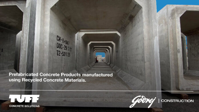 godrej construction becomes 1st construction brand powered by 100% renewable energy in their rmc and rcm plant