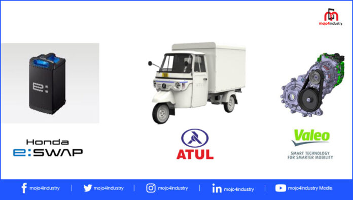 atul joins hands with valeo, honda power pack energy india for ev