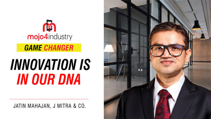 innovation is in our dna jatin mahajan j mitra co