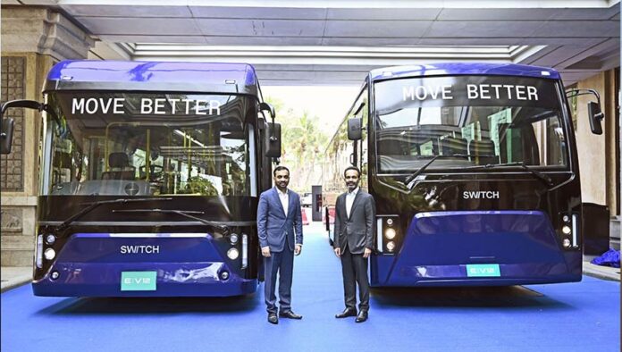 switch launches next generation electric bus platform for indian market