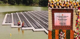 hartek solar to build 2 mw floating solar plant; president lays foundation stone