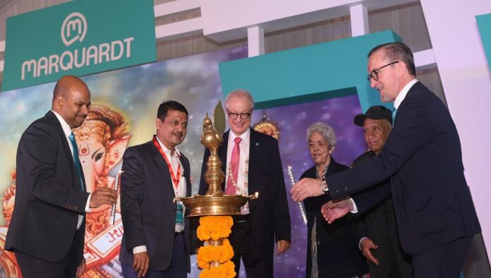 dr. harald marquardt, chief executive officer of the marquardt group, and mr. vishal narvekar, managing director of marquardt india pvt. ltd.