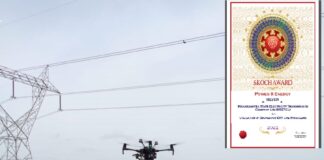 msetcl bags award for using drones for patrolling of ehv transmission lines