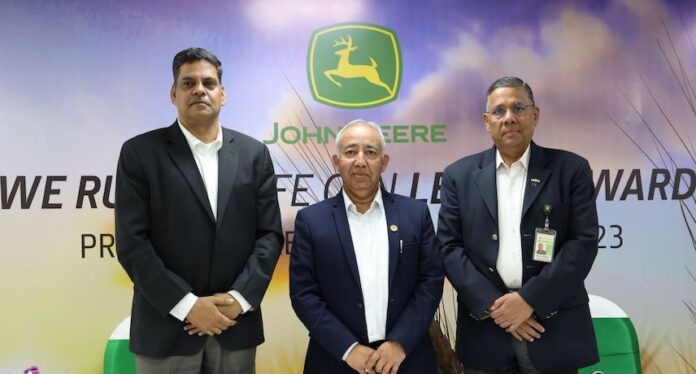 john deere celebrating its 25 years of operations in india