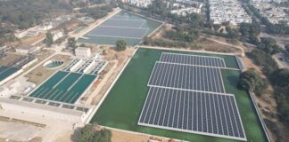 hartek solar bags 22 mw floating solar project from sjvn green