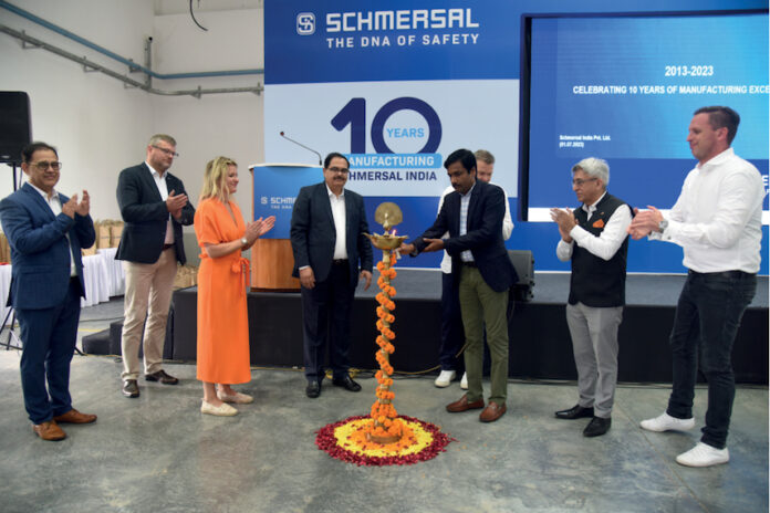 schmersal india celebrating 10 years of manufacturing excellence