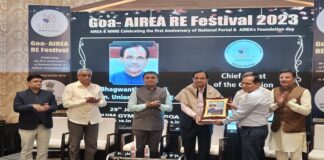 airea conducts renewable energy festival in goa