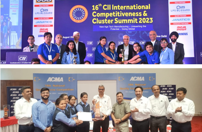 rsb transmissions bags awards at acma and cii competitions