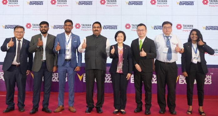 taiwan excellences futuristic tech grabs indian manufacturers interest at automation expo 2023