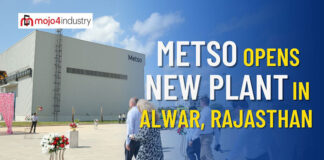 metso opens new plant in alwar rajasthan