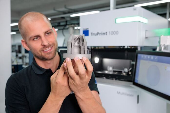 trumpf additive manufacturing support free printing 1