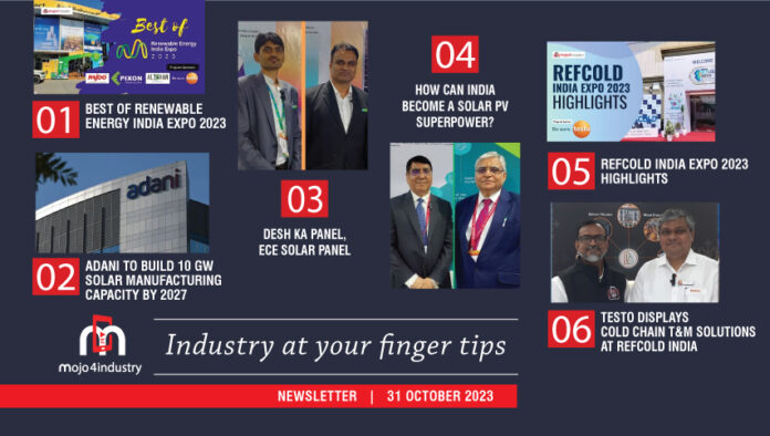 mojo4industry newsletter industrial news media updates 31 october 2023