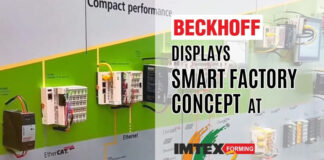 beckhoff displays smart factory concept at imtex forming 2024