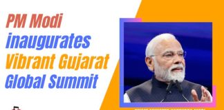 pm inaugurates vibrant gujarat global summit