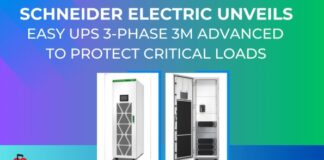 schneider electric unveils easy ups 3 phase 3m advanced to protect critical loads