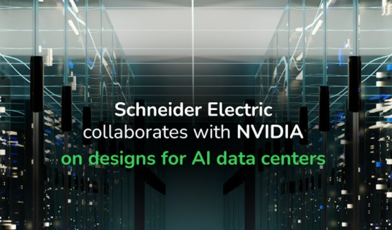 schneider electric collaborates with nvidia on designs for ai data centers