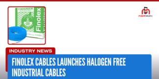 finolex cables launches halogen free industrial cables