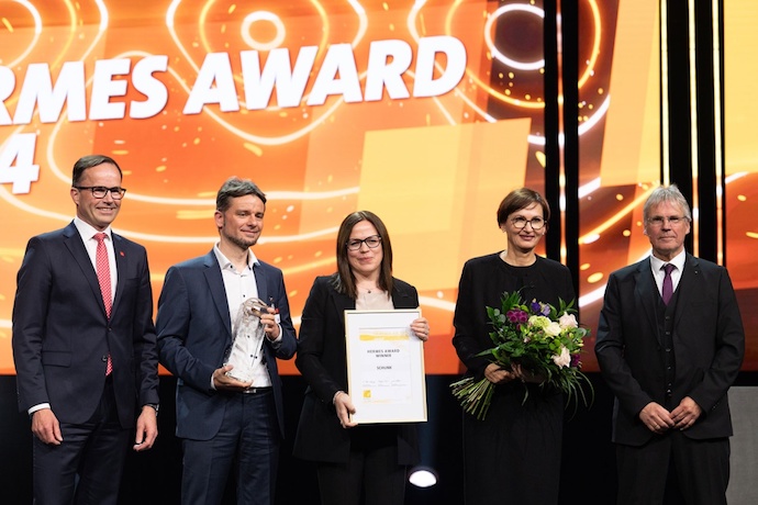 hermes award 2024 goes to schunk