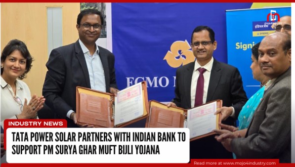 tata power solar partners with indian bank to support pm surya ghar muft bijli yojana