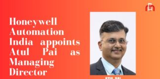 honeywell automation india appoints atul pai as managing director