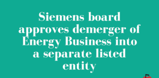 siemens board approves demerger of energy business into a separate listed entity