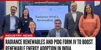 Radiance Renewables and PIDG Form Joint Venture to Boost Renewable Energy Adoption in India