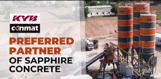 KYB Conmat: Preferred Partner of Sapphire Concrete