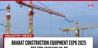 Bharat Construction Equipment Expo 2025 Set for January 19-22