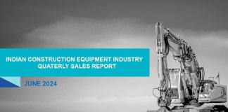 construction equipment sales in q1 of fy25 grew 5 y o y declined 29 q o q