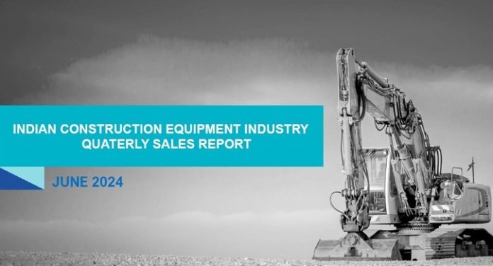 construction equipment sales in q1 of fy25 grew 5 y o y declined 29 q o q