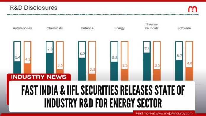 FAST India & IIFL Securities Releases State of Industry R&D for Energy sector