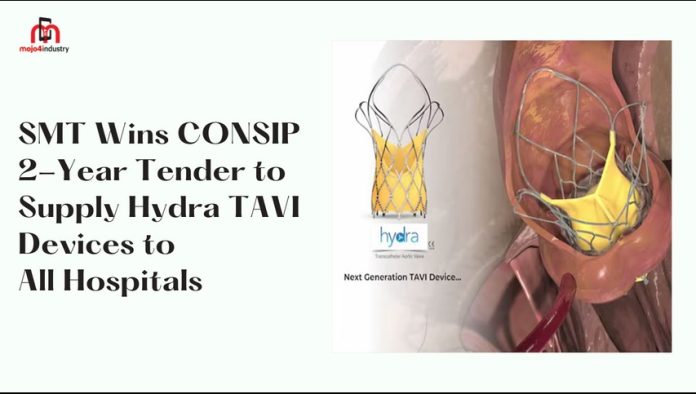 SMT Wins CONSIP 2-Year Tender to Supply Hydra TAVI Devices to All Hospitals