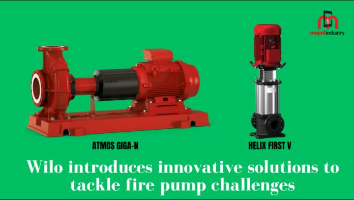 wilo introduces innovative solutions to tackle fire pump challenges