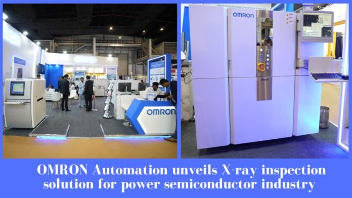 omron automation unveils x ray inspection solution for power semiconductor industry