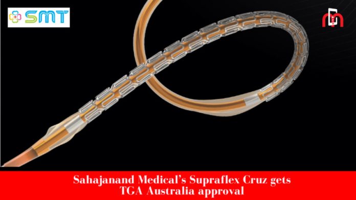 sahajanand medicals supraflex cruz gets tga australia approval