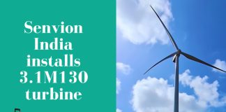 senvion india installs 31m130 turbine