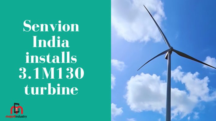 senvion india installs 31m130 turbine