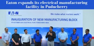 eaton expands its electrical manufacturing facility in puducherry