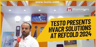 Testo presents HVACR solutions at REFCOLD 2024