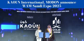 kaoun international modon announce wam saudi expo 2025